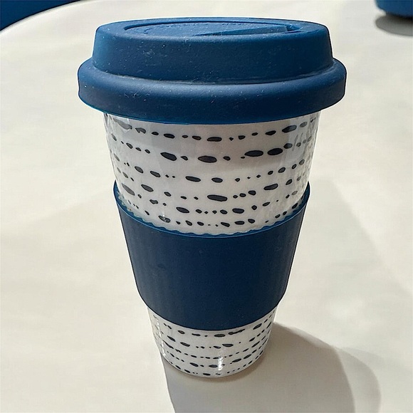 Glass Travel Mug 8oz - Picture 1 of 4